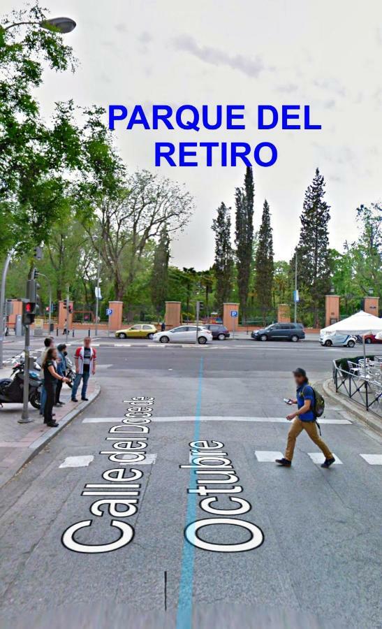 マドリードExclusivo Y Luminoso Piso En El Parque Del Retiroアパートメント エクステリア 写真